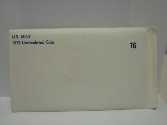 1978 Uncirculated US Mint Set