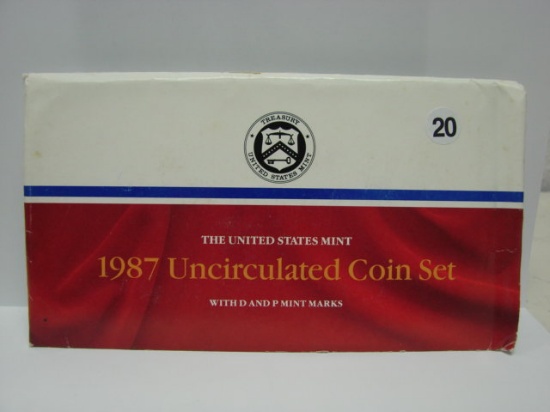 1987 Uncirculated US Mint Set