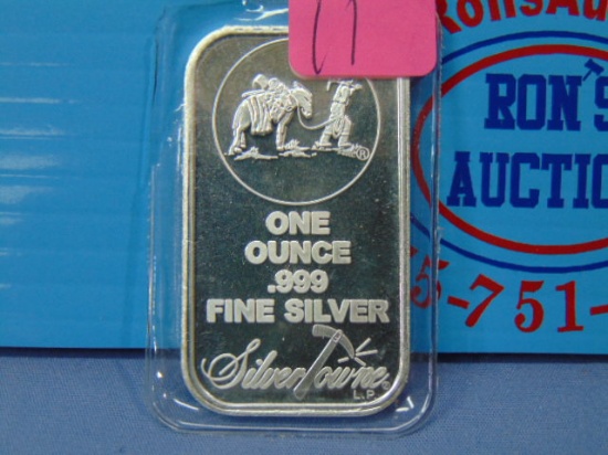 SilverTowne Mint Silver Bullion Bar