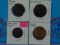 Lot of Four Replica Colonial Issue Rare Coins