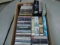 Box Lot Of CDs and DVDs