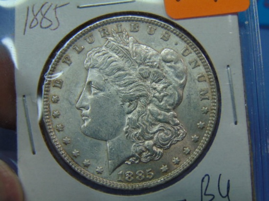 1885 Morgan Silver Dollar - BU