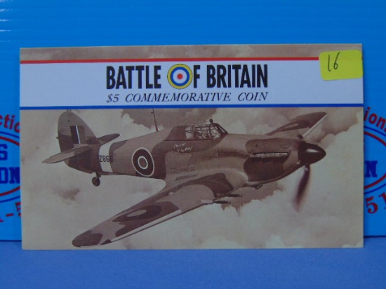 1990 Marshall Islands Battle of Britain $5 Coin