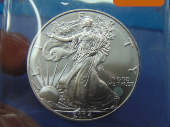 2004 American Silver Eagle Bullion Dollar