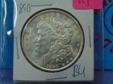 1890 Morgan Silver Dollar - BU