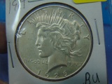 1925 Peace Silver Dollar - BU