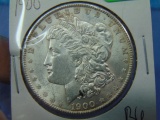 1900 Morgan Silver Dollar - BU