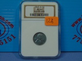 1943-S Steel Wheat Cent - NGC Graded MS-66