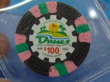 1993 Dunes Las Vegas $100 Commemorative Poker Chip