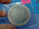 Bally's Casino Reno Silver Bullion Round - 1.25 Troy Ounce