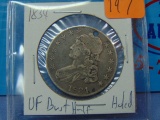1834 Capped Bust Silver Half Dollar - VF