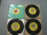 Six Vintage Jerry Lee Lewis 45 Rpm Vinyl Records