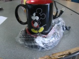 Disney Mickey Mouse Mug Warmer With Mug - In Original Box