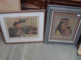 Two Framed & Matted Southwest Art Prints