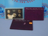 Three US Proof Sets - 1986, 1988, 1972