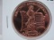 Second Amendment Patriotism 1 Oz Copper Art Round