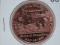 5- 150th Civil War Anniversary 1 Battle Of Gettysburg Oz Copper Art Rounds - Dealer Lot