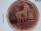 5- Year Of The Goat 1 Oz Copper Art Rounds - Dealer Lot