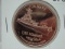 US Navy USS Missouri 1 Oz Copper Art Round