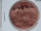 The Ice Age Cave Lion 1 Oz Copper Art Round