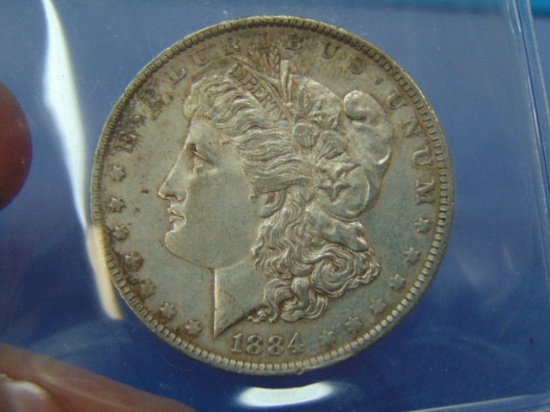 1884-O Morgan Silver Dollar