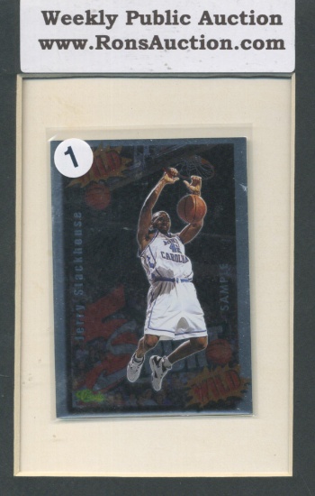 Jerry Stackhouse Classic Wild Basketball Promo Card