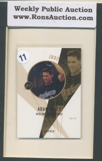 Adam Piatt Justifiable 99' Baseball Promo Card