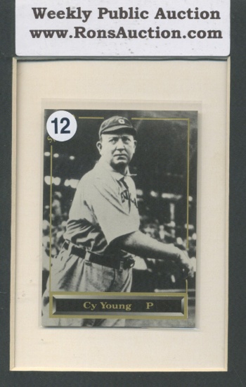 Cy Young 93' Spectrum Baseball Promo Card