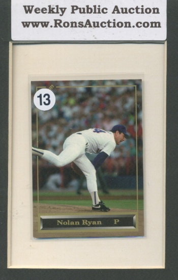 Nolan Ryan 93' Spectrum Baseball Promo Card