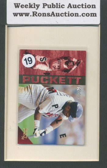 Kirby Puckett Score Select 94' Baseball Promo Card