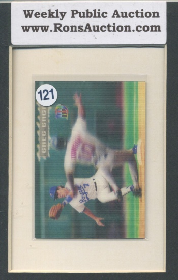 Greg Gagne 95' topps Baseball Promo Card