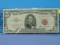 1963 United States Red Seal $5 Note - Unc