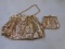 Vintage Whiting & Davis Clutch Bag And Coin Purse