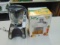 Two-Piece Kitchen Appliance Lot - Juicer & Hot Beverage Maker