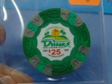 1955-1993 Dunes Las Vegas Commemorative $25 Poker Chip