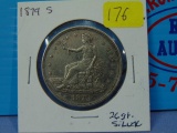 1879-S Replica US Silver Trade Dollar Tribute Coin