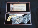 Billy The Kid Gift Set In Wooden Box - Knife & Badge - New