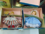 Two Vintage Madame Alexander Dolls - In Box
