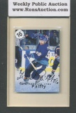Zigmund Palffy Upper Deck Be a Player Autograph Hockey Card