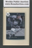 Jimmie Olvestad 2002 Signature Series Autograph Hockey Card