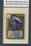 Dan Cloutier 2001 Signature Series Autograph Hockey Card