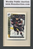Steve Duchesne Pinnacle Be a Player Autograph Hockey Card