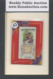 Prince Fielder Allen & Ginters 2010 topps the World's Champions Game- Used Bat Baseball Card