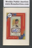 Jeff Francis Allen & Ginters 2010 topps the World's Champions Certified Autograph Issue Baseball Car