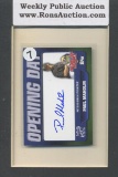 Paul Maholm Opening Day topps Certified Autograph Issue Baseball Card