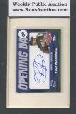 Felix Hernandez Opening Day topps Certified Autograph Issue Baseball Card