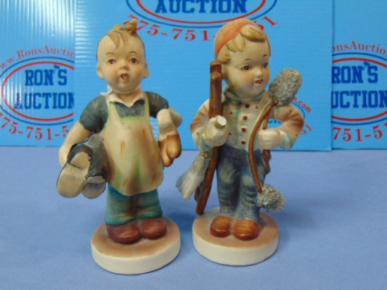 Two 1940s American Children Figurines