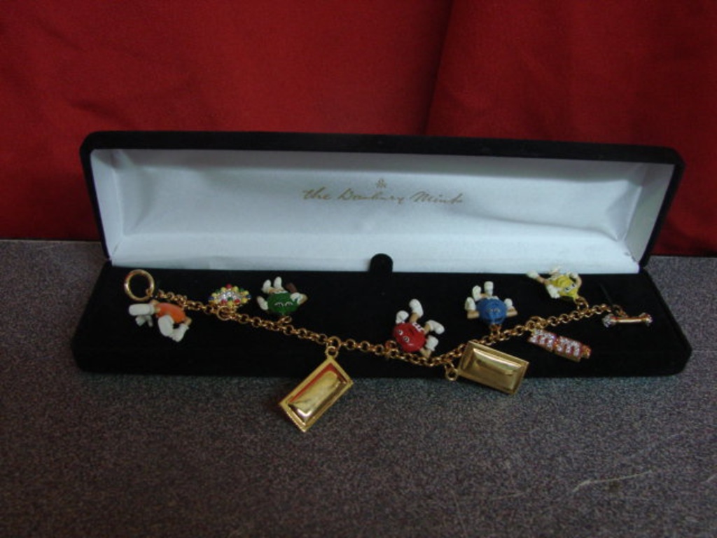 Danbury Mint M&M's Charm Bracelet | Jewelry, Gemstones & Watches Jewelry  Costume & Fashion Jewelry Bracelets | Online Auctions | Proxibid