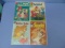 Four Vintage Ten Cent Cover Comic Books - Dell & Harvey - Dagwood/Spooky/New Funnies