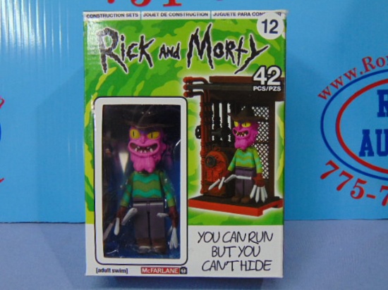 McFarlane Toys Rick and Morty Construction & Figure Set - New in Box